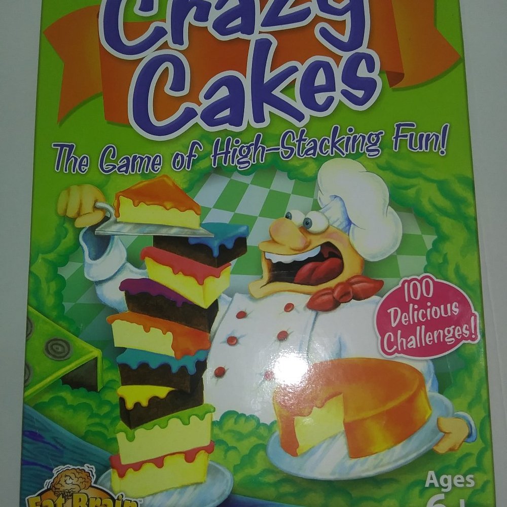 Crazy Cakes FAMILY FUN game night Stacking board g